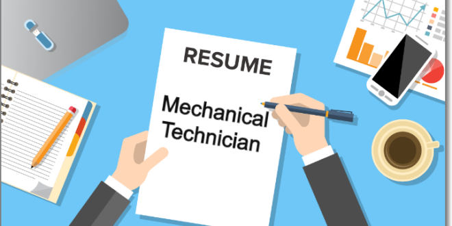 Mechanical Technician Resume Samples