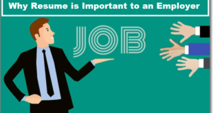 Why Resume is Important to an Employer