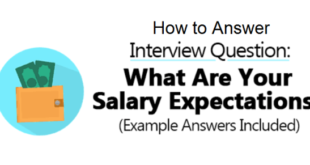What is your salary expectation sample answer