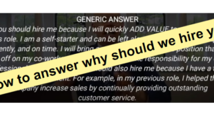 how to answer why should we hire you