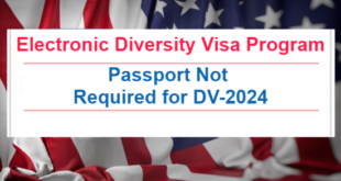 Passport Not Required for DV-2024
