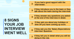 8 signs the job interview went well