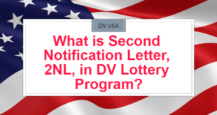 What is Second Notification Letter, 2NL, in DV Lottery Program?