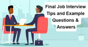 Final Job Interview Tips