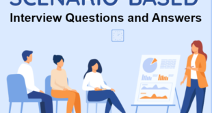 Scenario-Based Interview Questions and Answers